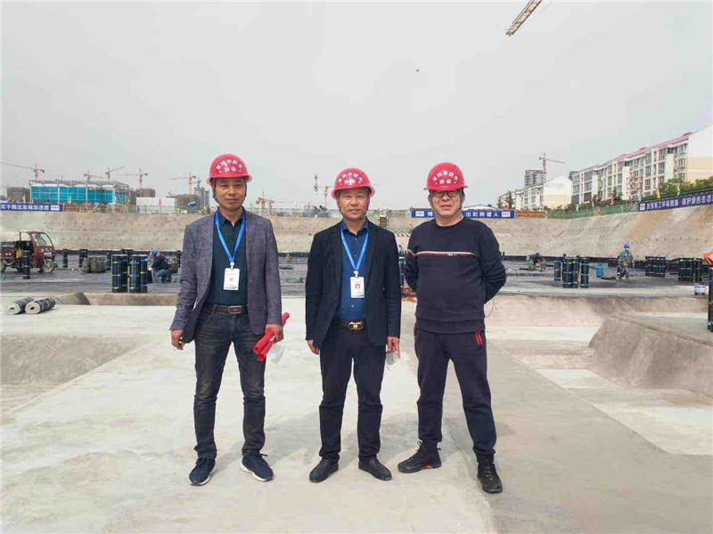 陕建工地视察指导